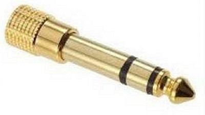 

other TV-out Cable 6.35mm Male to 3.5mm Female Stereo Jack Connector Headphone Adapter (golden) (Silver, For Home Theater)(Golden, For Home Theater)