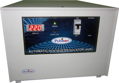 

PULSTRON PTI-8095D 8 KVA Single Phase Voltage Stabilizer(White)