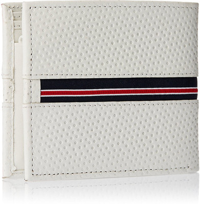 

Close2deal Men White Genuine Leather Wallet(12 Card Slots)