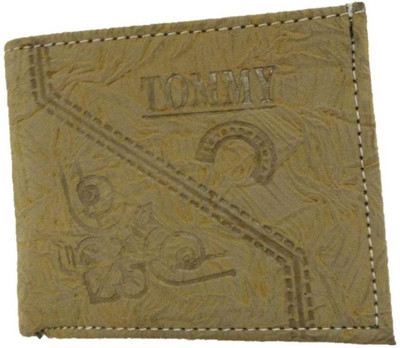 

BOVI Men Khaki Artificial Leather Wallet(7 Card Slots), Khakhi