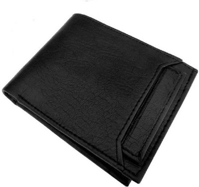 

Aussie youper Men Black Artificial Leather Wallet(8 Card Slots)