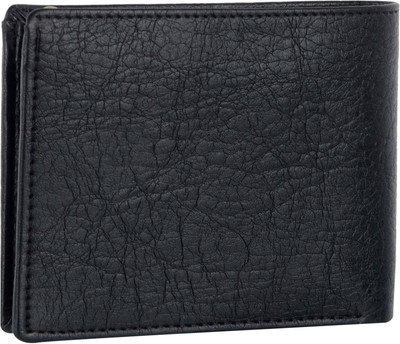 

Woodlion Men Black Genuine Leather Wallet(6 Card Slots)