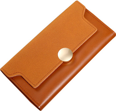 

ZELP Women Brown Artificial Leather Wallet(5 Card Slots)