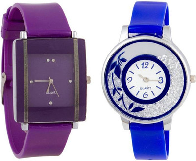 

KNACK KN414Nk98 latest collection of Blue and Purple simple as well Fancy watch for Girls Watch - For Girls