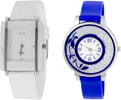 

KNACK KN414Nk107 latest collection of Blue and White simple as well Fancy watch for Girls Watch - For Girls