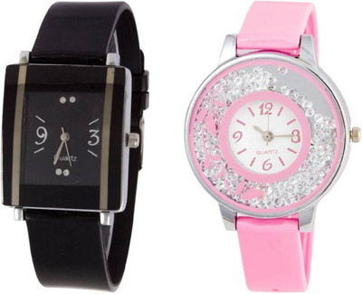 

KNACK KN414Nk101 latest collection of Black and Pink simple as well Fancy watch for Girls Watch - For Girls