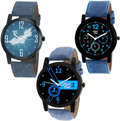 

Mont Club M-1+4+5 WRIST WATCH COMBO Watch - For Men