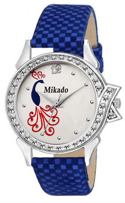 

Mikado Multicolor Dial Leather Strap Women Analog watch Watch - For Women
