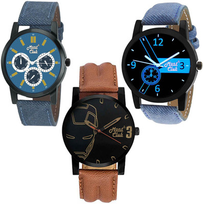 

Mont Club M-4+7+10 WRIST WATCH COMBO Watch - For Men
