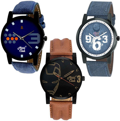 

Mont Club M-9+3+7 WRIST WATCH COMBO Watch - For Men