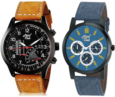 

Mont Club M-11+10 WRIST WATCH COMBO Watch - For Men