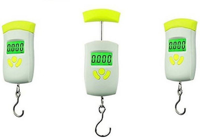 

WDS Portable Handheld 50 Kg Electronic Led Travel Luggage Weighing Scale(SET OF 3) Weighing Scale (Multicolor) Weighing Scale(Multicolor)