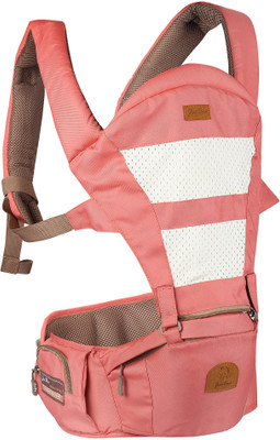 

AmazingHind Baby Carrier Bag for Kids (0 - 30 month) upto 15 kg Baby Carrier(Pink, Front carry facing out)