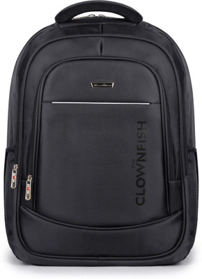 

The Clownfish Maverick Travel Backpack 40 L Laptop Backpack(Black), Balck