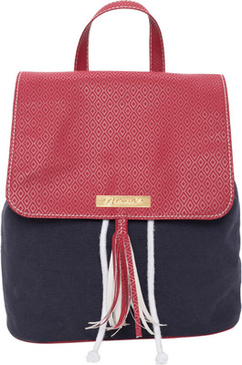 Beloved BLSHBBLM037 2.5 L Backpack(Black, Maroon)