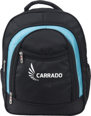 

CARRADO BP-112 25 L Laptop Backpack(Black, Blue)