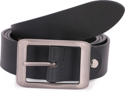 

Debonair International Men Black Genuine Leather Belt