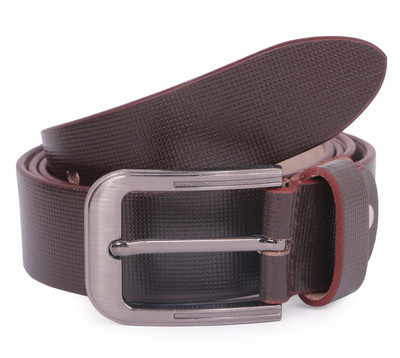 

Debonair International Men Brown Genuine Leather Belt