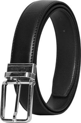 

Chisel Men Formal Black Artificial Leather Reversible Belt