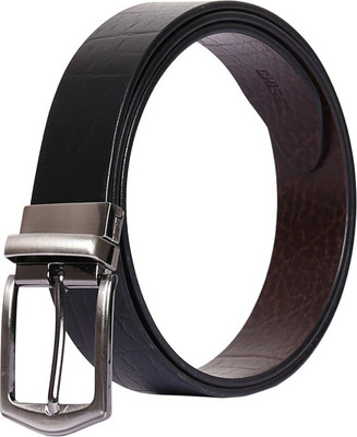 

Chisel Men Formal Black Genuine Leather Reversible Belt