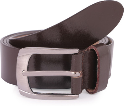 

Debonair International Men Brown Genuine Leather Belt