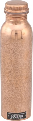 REENA Eatching Copper Water Bottle 900 ml Bottle(Pack of 1, Brown, Copper)