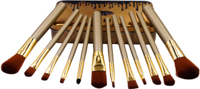 

One Personal Care 12 in 1 Professional Make up Brush Applicator Set | Travel Pack(Pack of 12)