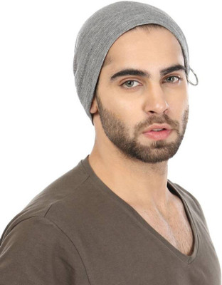Raydon Stylish Looks Grey Ring Beanie Cap