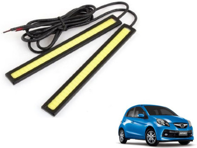 MOCKHE DRL Light-35 Car Fancy Lights(Yellow)
