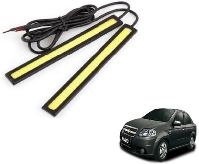 MOCKHE DRL Light-28 Car Fancy Lights(Yellow)