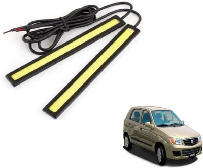 MOCKHE DRL Light-21 Car Fancy Lights(Yellow)