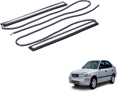 MOCKHE DRL Light-224 Car Fancy Lights(White)