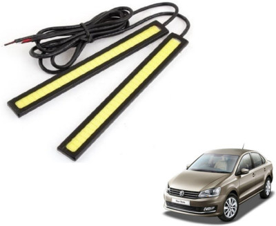 MOCKHE DRL Light-170 Car Fancy Lights(Yellow)