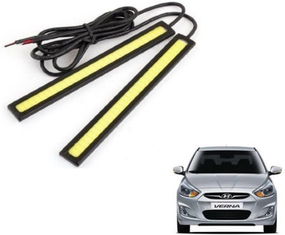 MOCKHE DRL Light-171 Car Fancy Lights(Yellow)