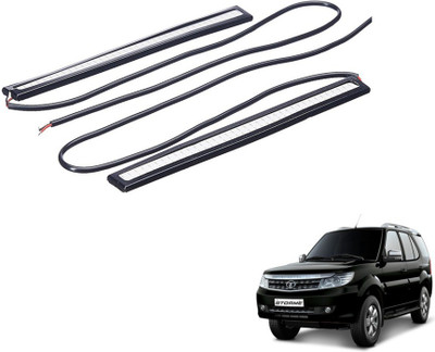 MOCKHE DRL Light-345 Car Fancy Lights(Blue)