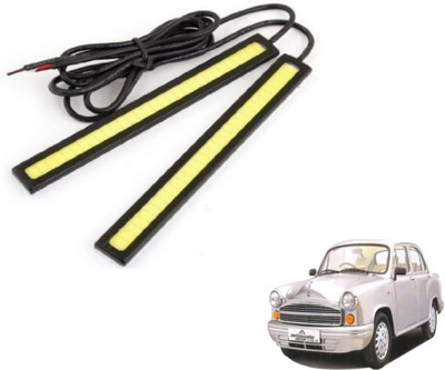 MOCKHE DRL Light-25 Car Fancy Lights(Yellow)