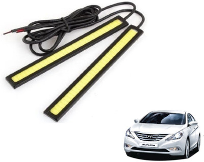 MOCKHE DRL Light-146 Car Fancy Lights(Yellow)