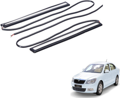 MOCKHE DRL Light-311 Car Fancy Lights(Yellow)
