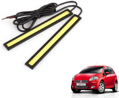 MOCKHE DRL Light-125 Car Fancy Lights(Yellow)