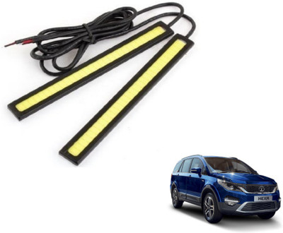 MOCKHE DRL Light-195 Hexa Car Fancy Lights(Yellow)