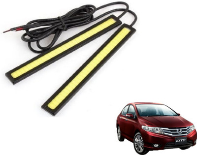 MOCKHE DRL Light-45 Car Fancy Lights(Yellow)
