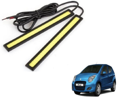 MOCKHE DRL Light-27 Car Fancy Lights(Yellow)