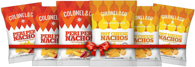 

Colonel & Co Hot Cheese Nachos with Colonel & Co Peri Peri Nachos Chips(358 g)