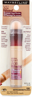 

Maybelline Instant Age Rewind Eraser Dark Circles Concealer, 150 Neutralizer/Neutraliseur Concealer(150 Neutralizer/Neutraliseur, 6 ml)