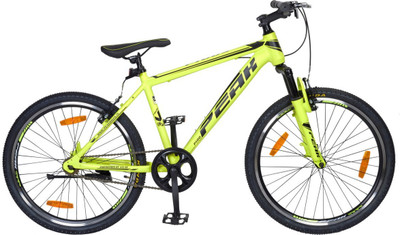 

Atlas P100 Bike For Adults Green&Black 24 T Mountain/Hardtail Cycle(Single Speed, Grey), Black;green