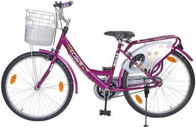 

Atlas Celia Plus 24inches Bike For Teens Violet&Silver 24 T Single Speed Girls Cycle/Womens Cycle(Multicolor), Egpyt voliet