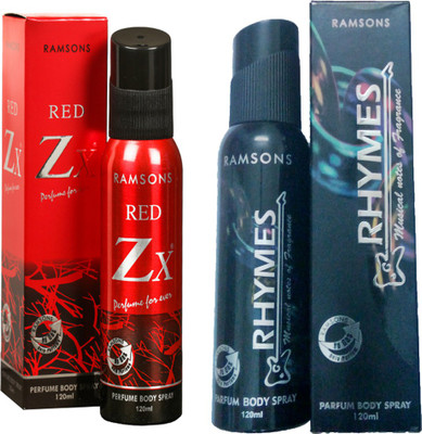 

RAMSONS deodorant Deodorant Spray - For Men & Women(120 ml, Pack of 2)