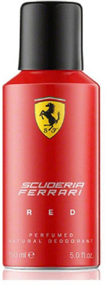 

ferari red Deodorant Spray - For Men(150 ml)
