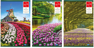 

Navneet Regular Notebook(Flower Garden, Multicolor, Pack of 3)