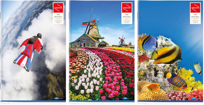 

Navneet Assorted Notebook(Lifescape Series, Multicolor, Pack of 3)